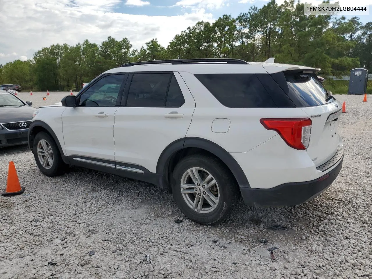 2020 Ford Explorer Xlt VIN: 1FMSK7DH2LGB04444 Lot: 70194814