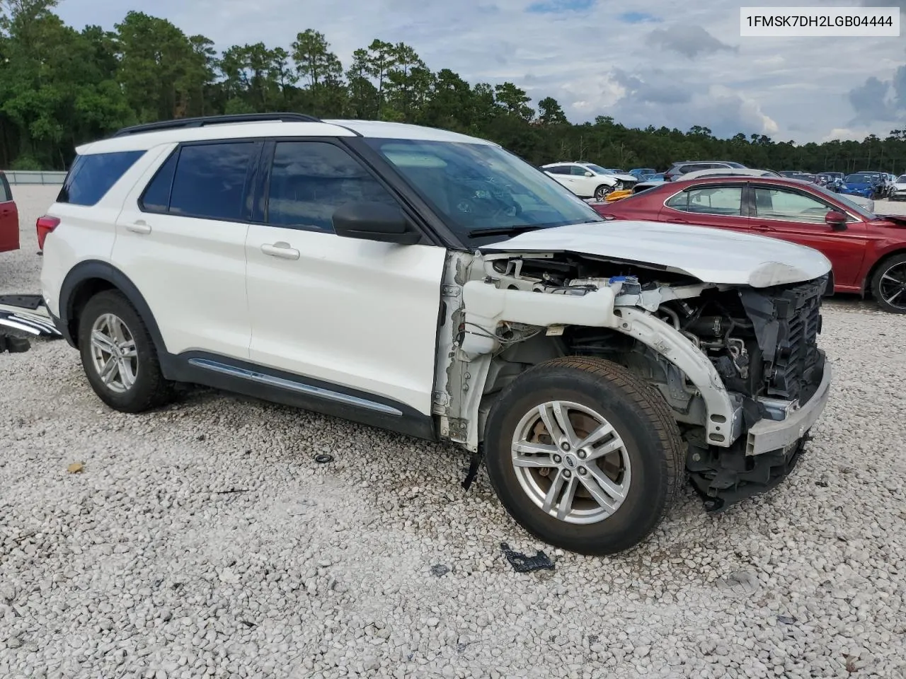 2020 Ford Explorer Xlt VIN: 1FMSK7DH2LGB04444 Lot: 70194814