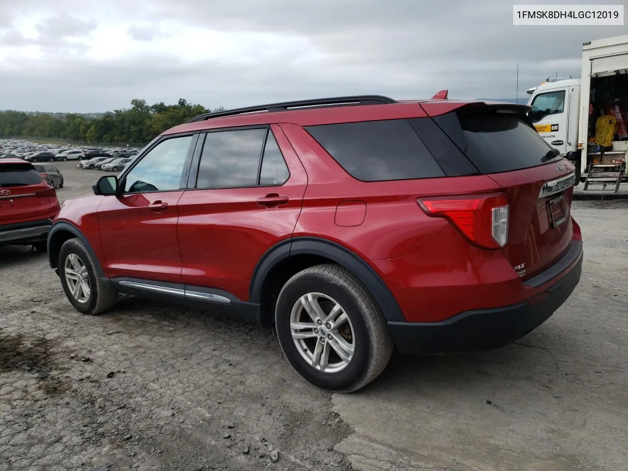 1FMSK8DH4LGC12019 2020 Ford Explorer Xlt