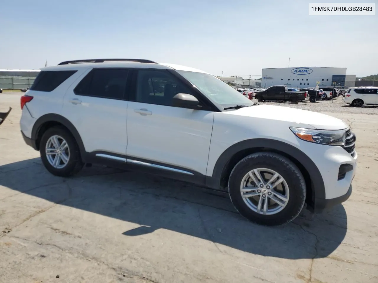 2020 Ford Explorer Xlt VIN: 1FMSK7DH0LGB28483 Lot: 70822474