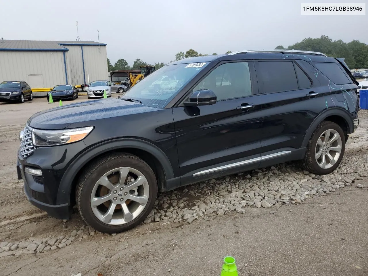 2020 Ford Explorer Platinum VIN: 1FM5K8HC7LGB38946 Lot: 71189434