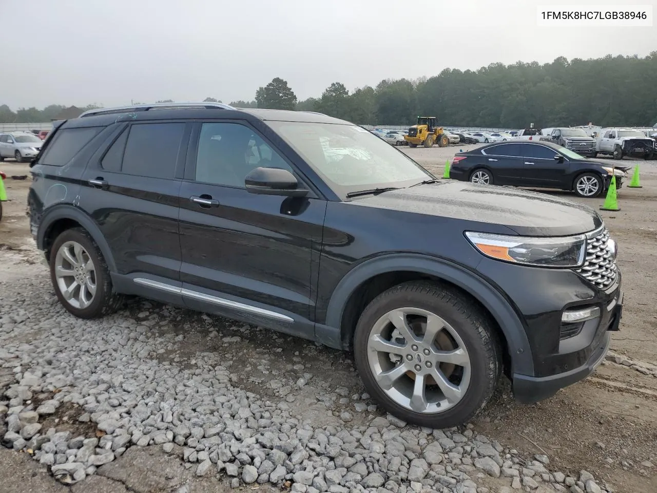 2020 Ford Explorer Platinum VIN: 1FM5K8HC7LGB38946 Lot: 71189434