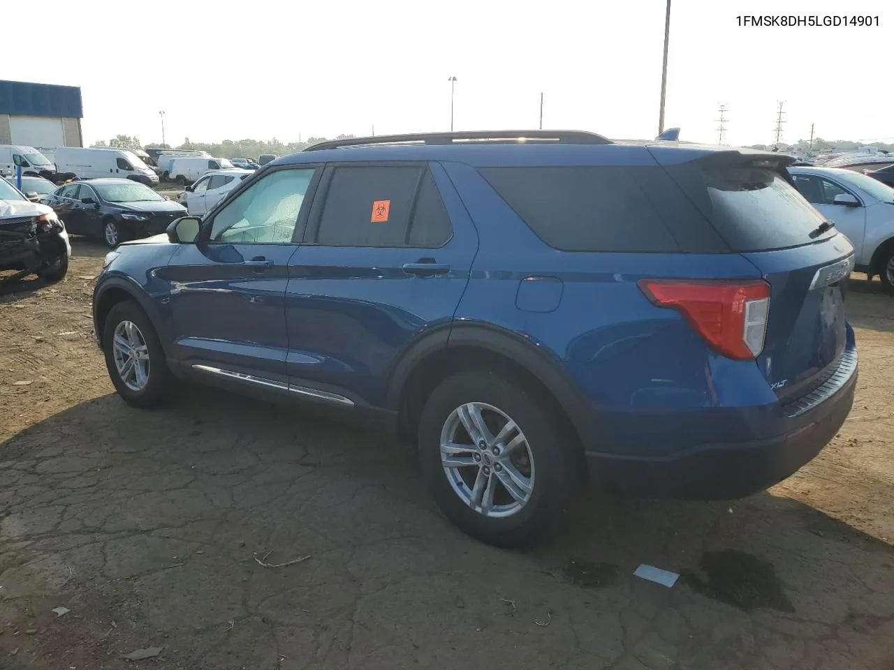 1FMSK8DH5LGD14901 2020 Ford Explorer Xlt