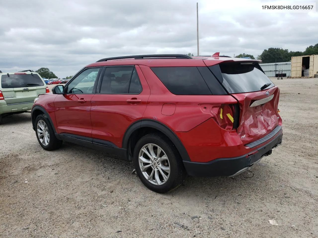 2020 Ford Explorer Xlt VIN: 1FMSK8DH8LGD16657 Lot: 71316254