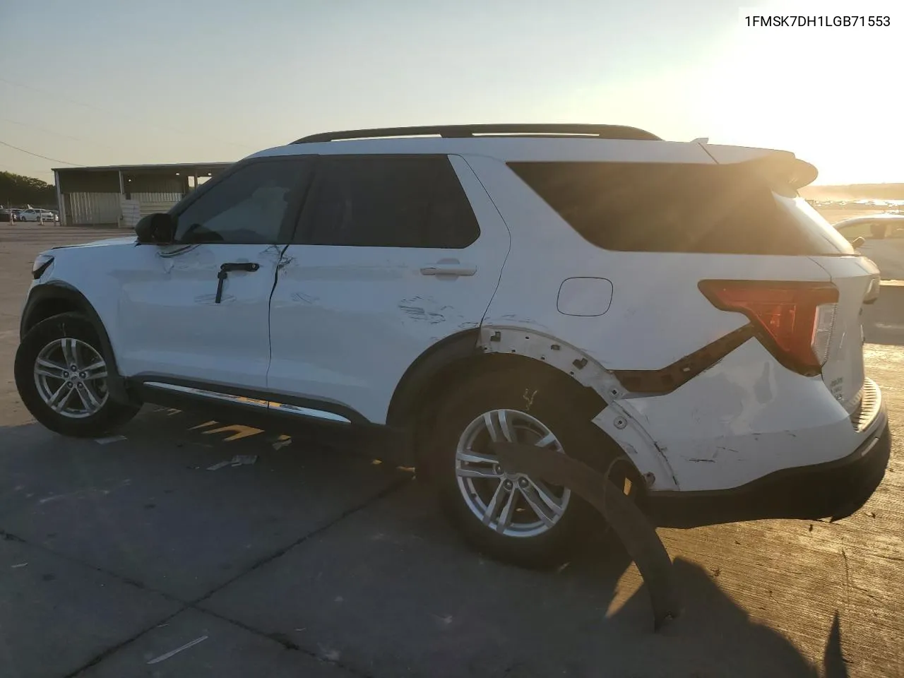 2020 Ford Explorer Xlt VIN: 1FMSK7DH1LGB71553 Lot: 71468784