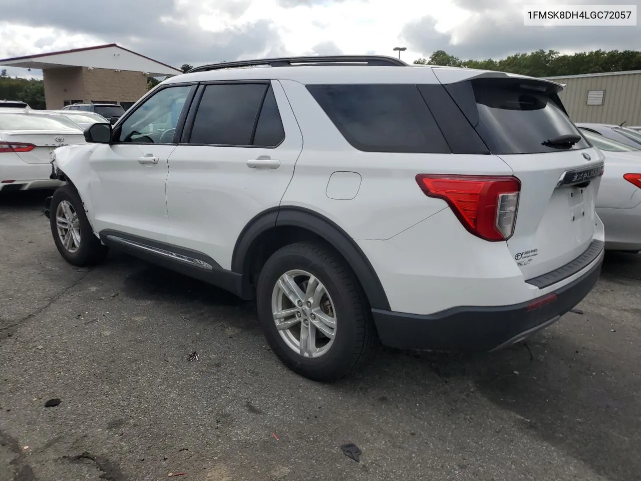 2020 Ford Explorer Xlt VIN: 1FMSK8DH4LGC72057 Lot: 71641064