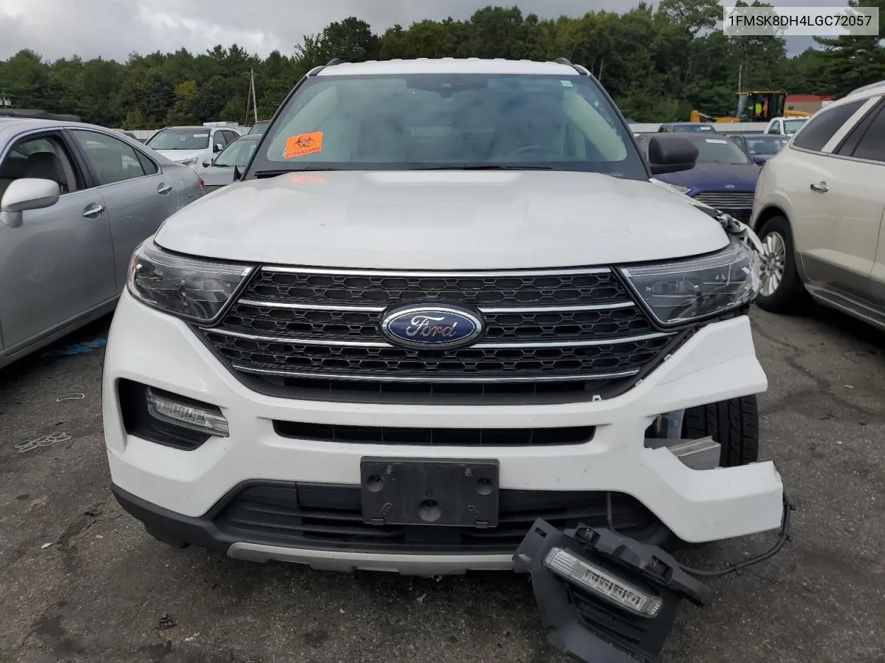 2020 Ford Explorer Xlt VIN: 1FMSK8DH4LGC72057 Lot: 71641064