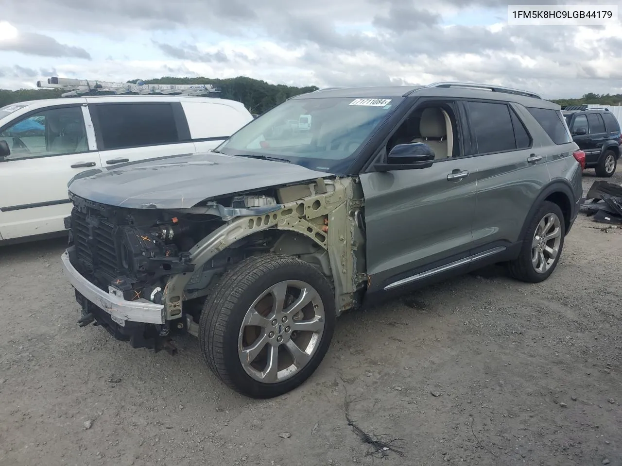 2020 Ford Explorer Platinum VIN: 1FM5K8HC9LGB44179 Lot: 71711084