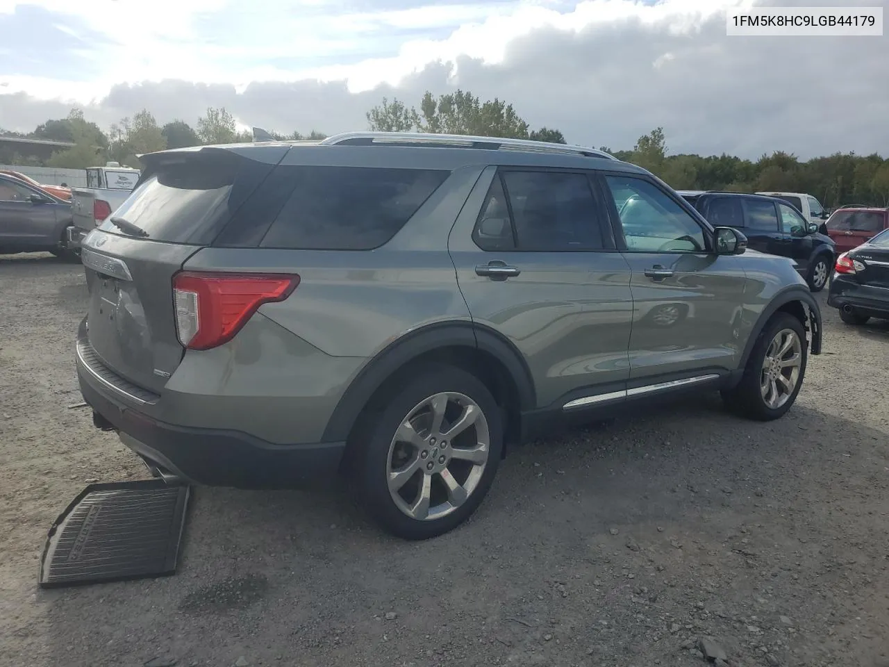 2020 Ford Explorer Platinum VIN: 1FM5K8HC9LGB44179 Lot: 71711084