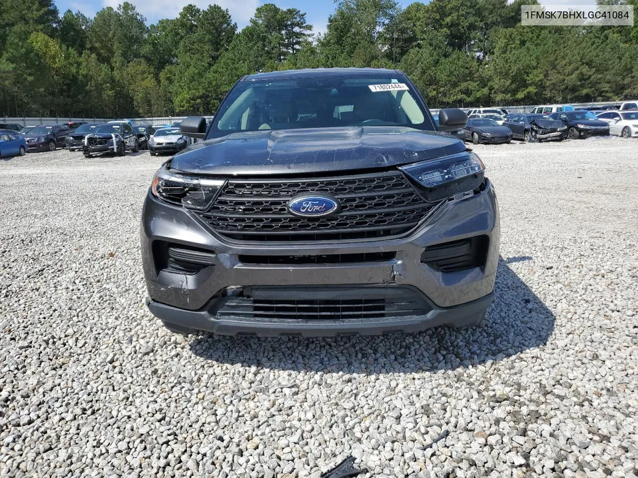 2020 Ford Explorer VIN: 1FMSK7BHXLGC41084 Lot: 71802444