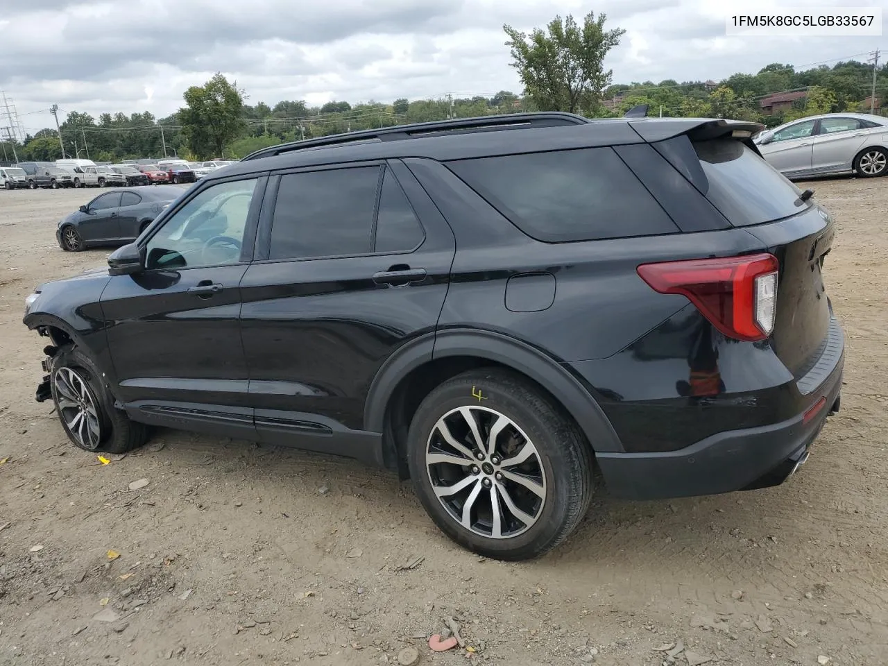 2020 Ford Explorer St VIN: 1FM5K8GC5LGB33567 Lot: 71830904