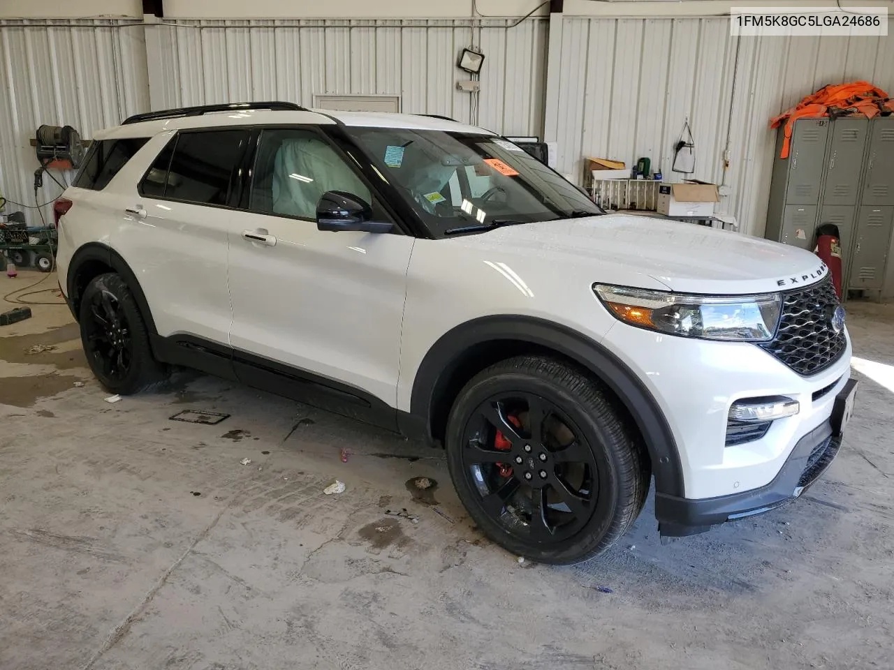 2020 Ford Explorer St VIN: 1FM5K8GC5LGA24686 Lot: 72542974