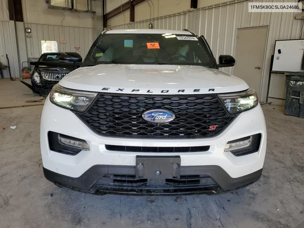 2020 Ford Explorer St VIN: 1FM5K8GC5LGA24686 Lot: 72542974