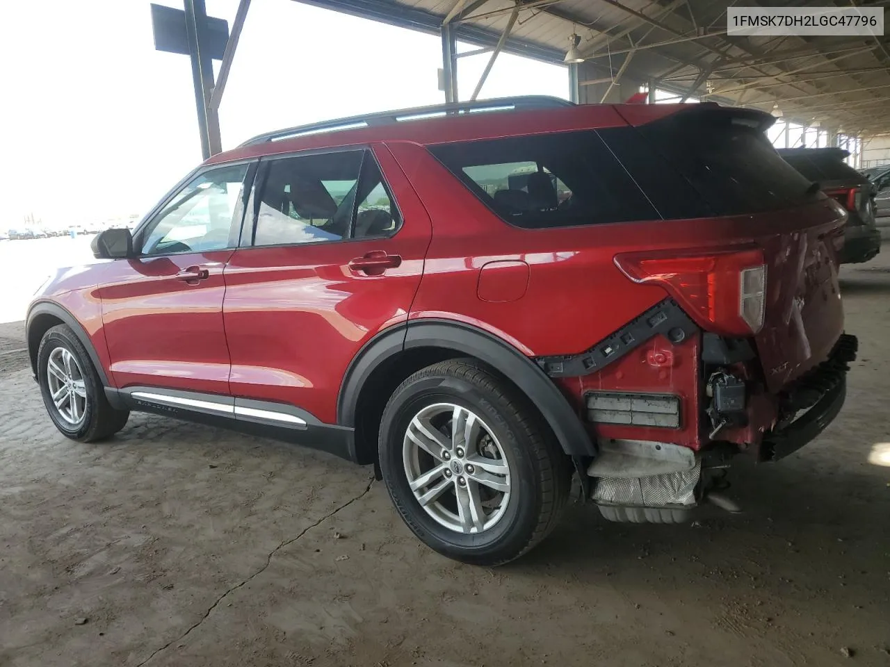 2020 Ford Explorer Xlt VIN: 1FMSK7DH2LGC47796 Lot: 72734434