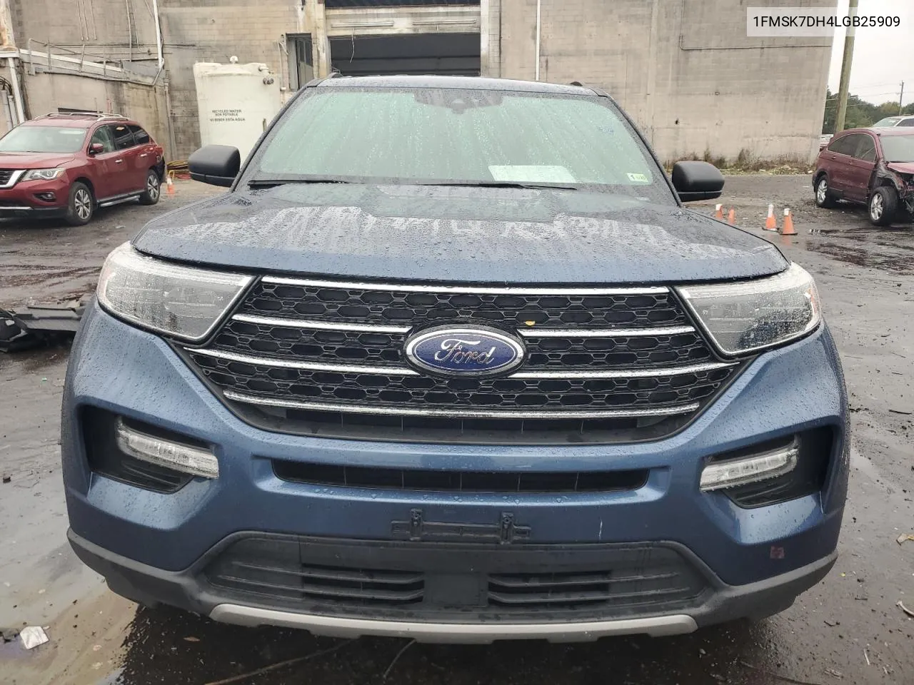 2020 Ford Explorer Xlt VIN: 1FMSK7DH4LGB25909 Lot: 72894734