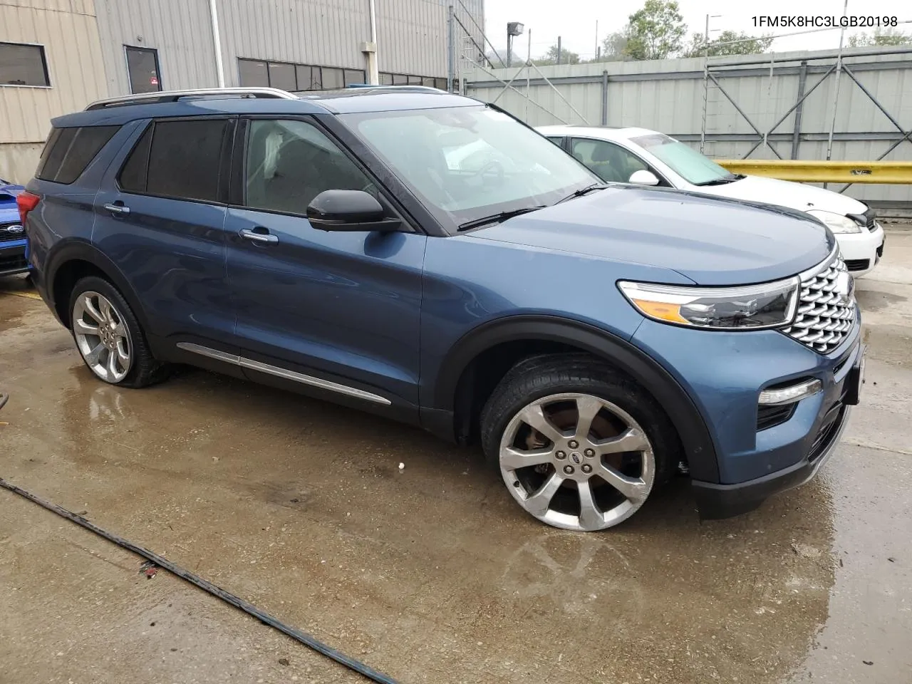 2020 Ford Explorer Platinum VIN: 1FM5K8HC3LGB20198 Lot: 73149194