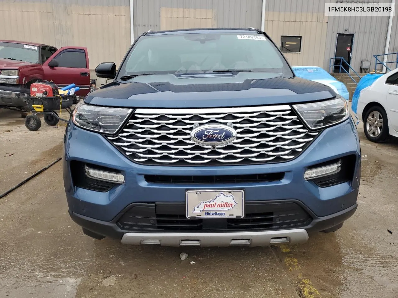 2020 Ford Explorer Platinum VIN: 1FM5K8HC3LGB20198 Lot: 73149194