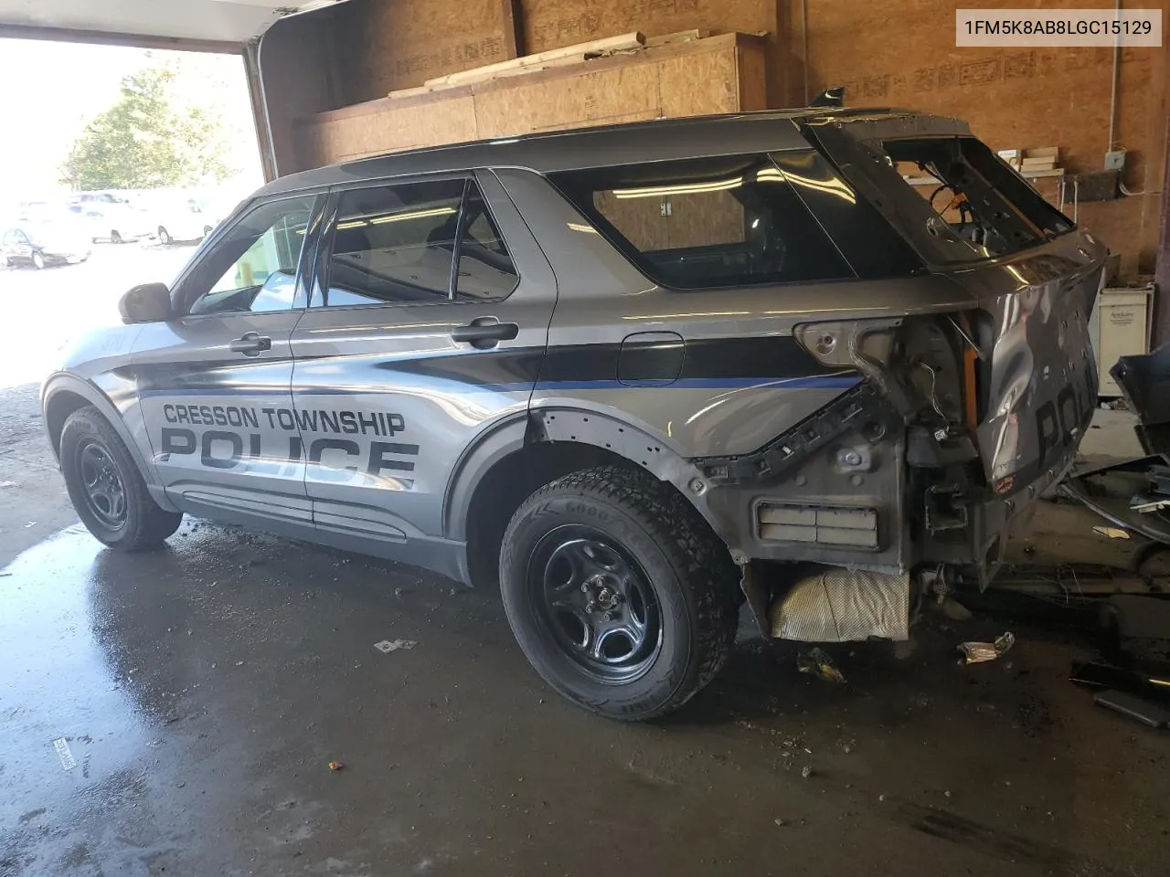 2020 Ford Explorer Police Interceptor VIN: 1FM5K8AB8LGC15129 Lot: 73302734