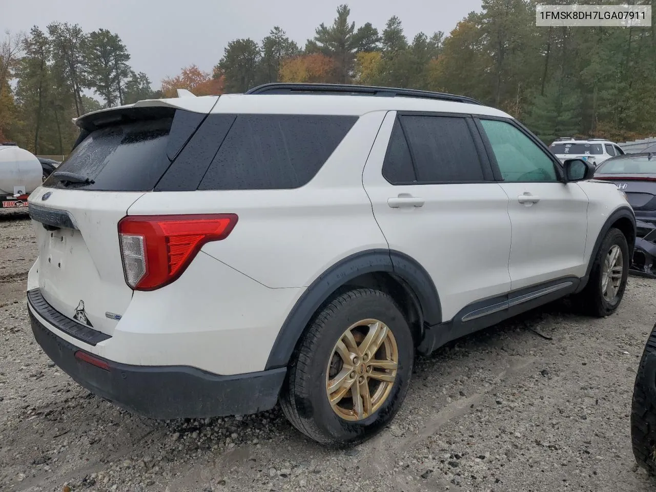 2020 Ford Explorer Xlt VIN: 1FMSK8DH7LGA07911 Lot: 73465234