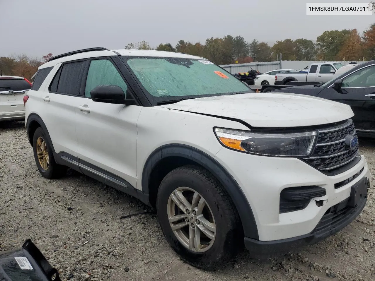 2020 Ford Explorer Xlt VIN: 1FMSK8DH7LGA07911 Lot: 73465234