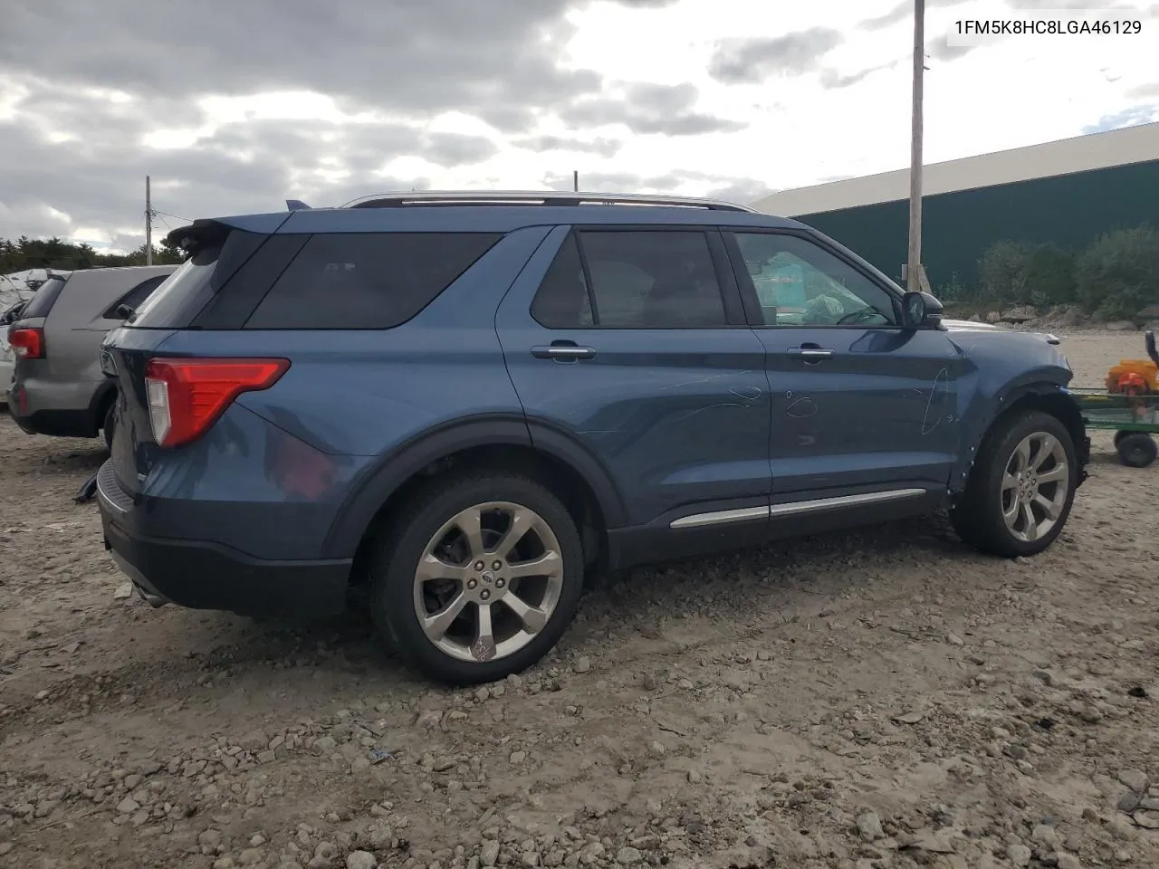 2020 Ford Explorer Platinum VIN: 1FM5K8HC8LGA46129 Lot: 73600824