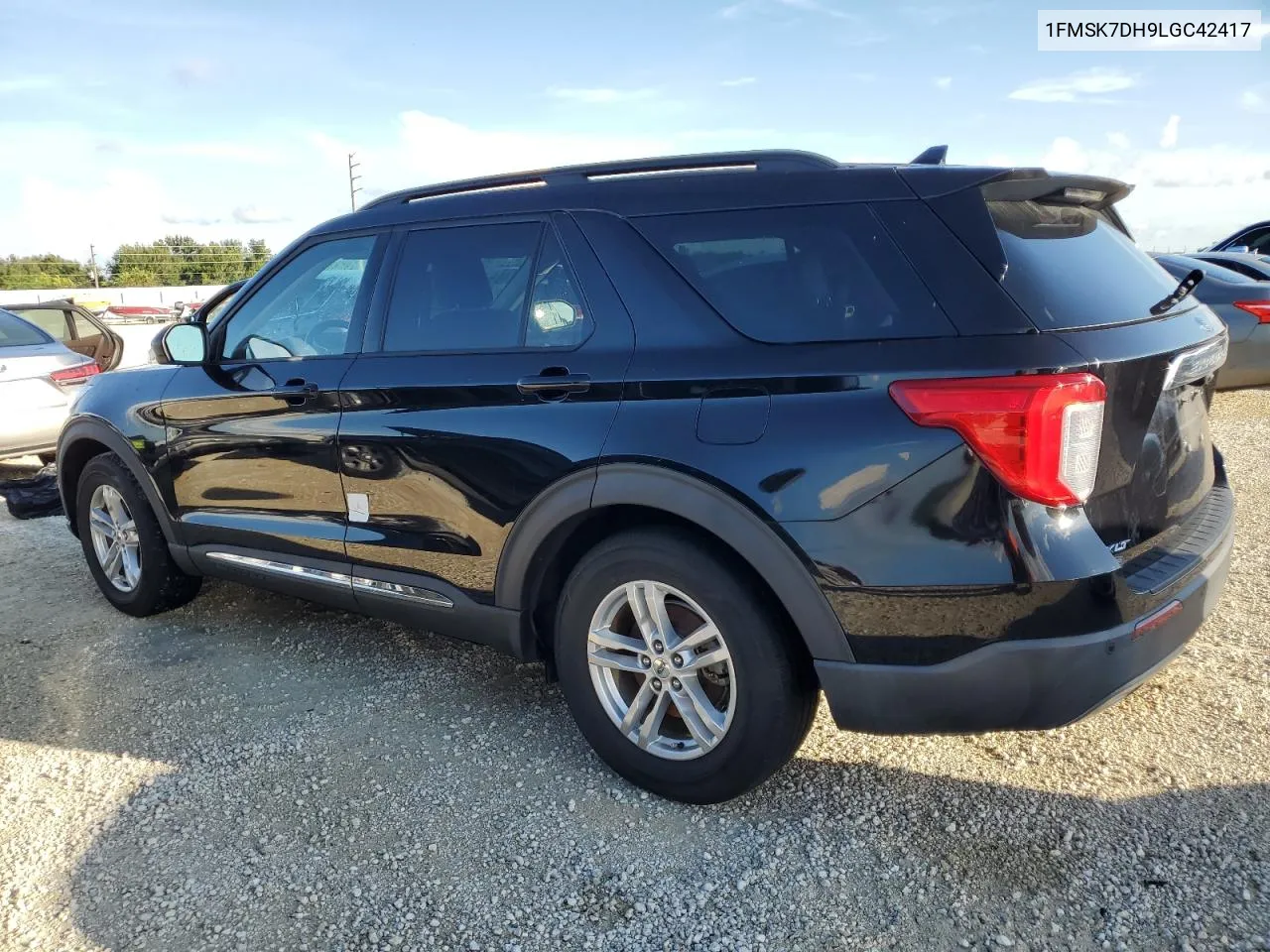 2020 Ford Explorer Xlt VIN: 1FMSK7DH9LGC42417 Lot: 73754054