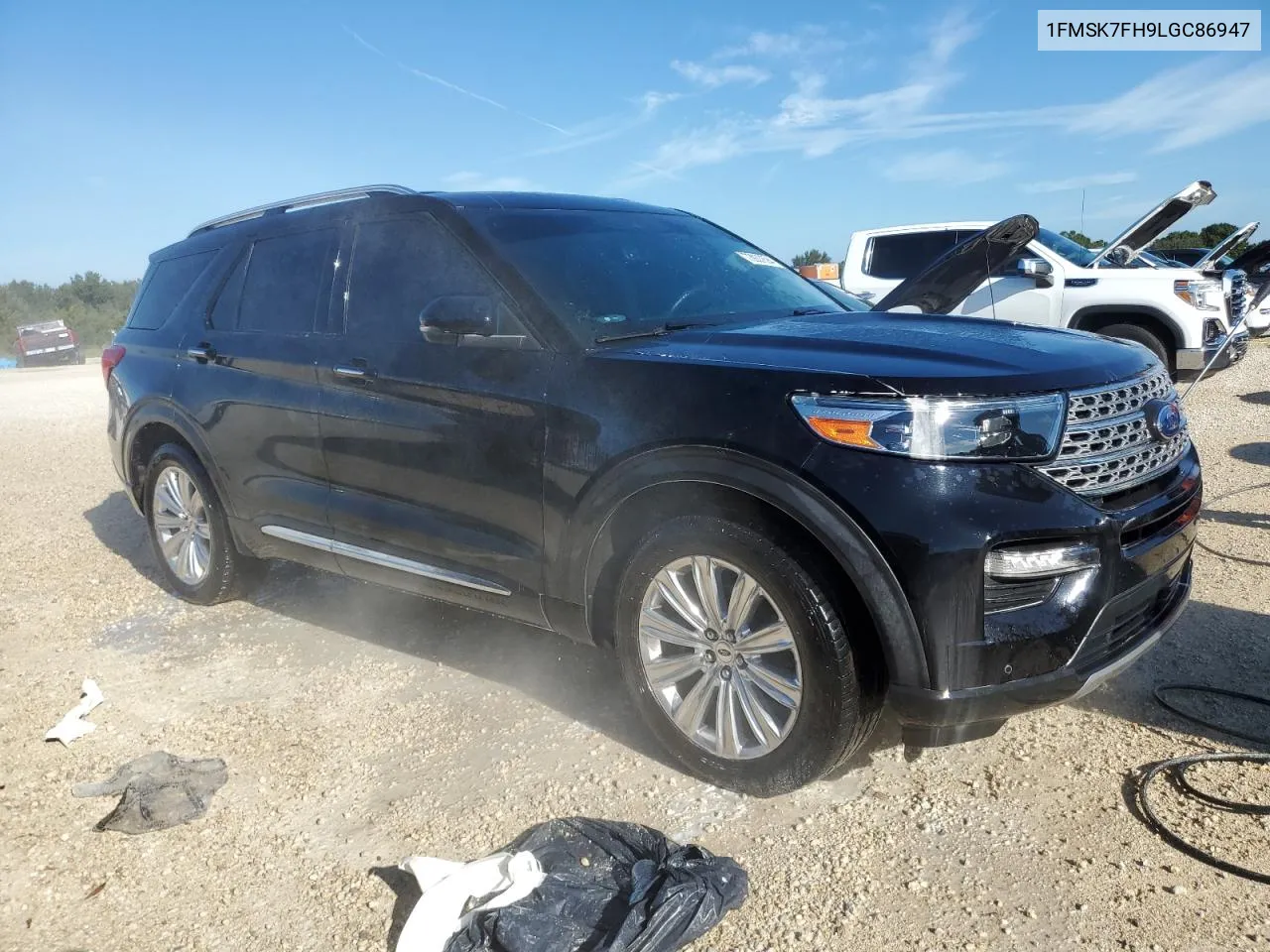 2020 Ford Explorer Limited VIN: 1FMSK7FH9LGC86947 Lot: 73937694