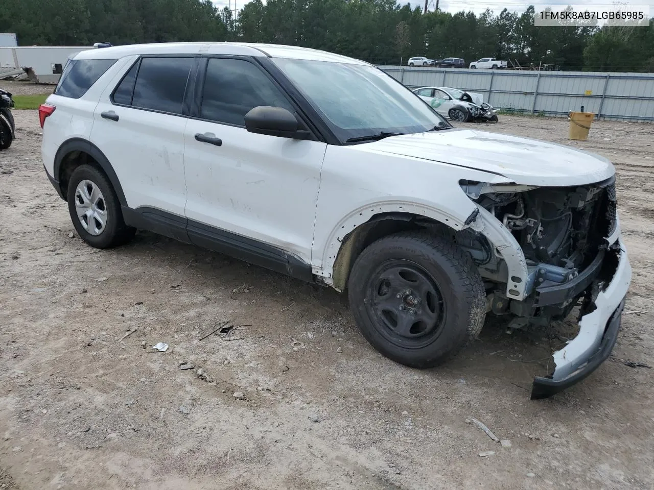 2020 Ford Explorer Police Interceptor VIN: 1FM5K8AB7LGB65985 Lot: 73954794