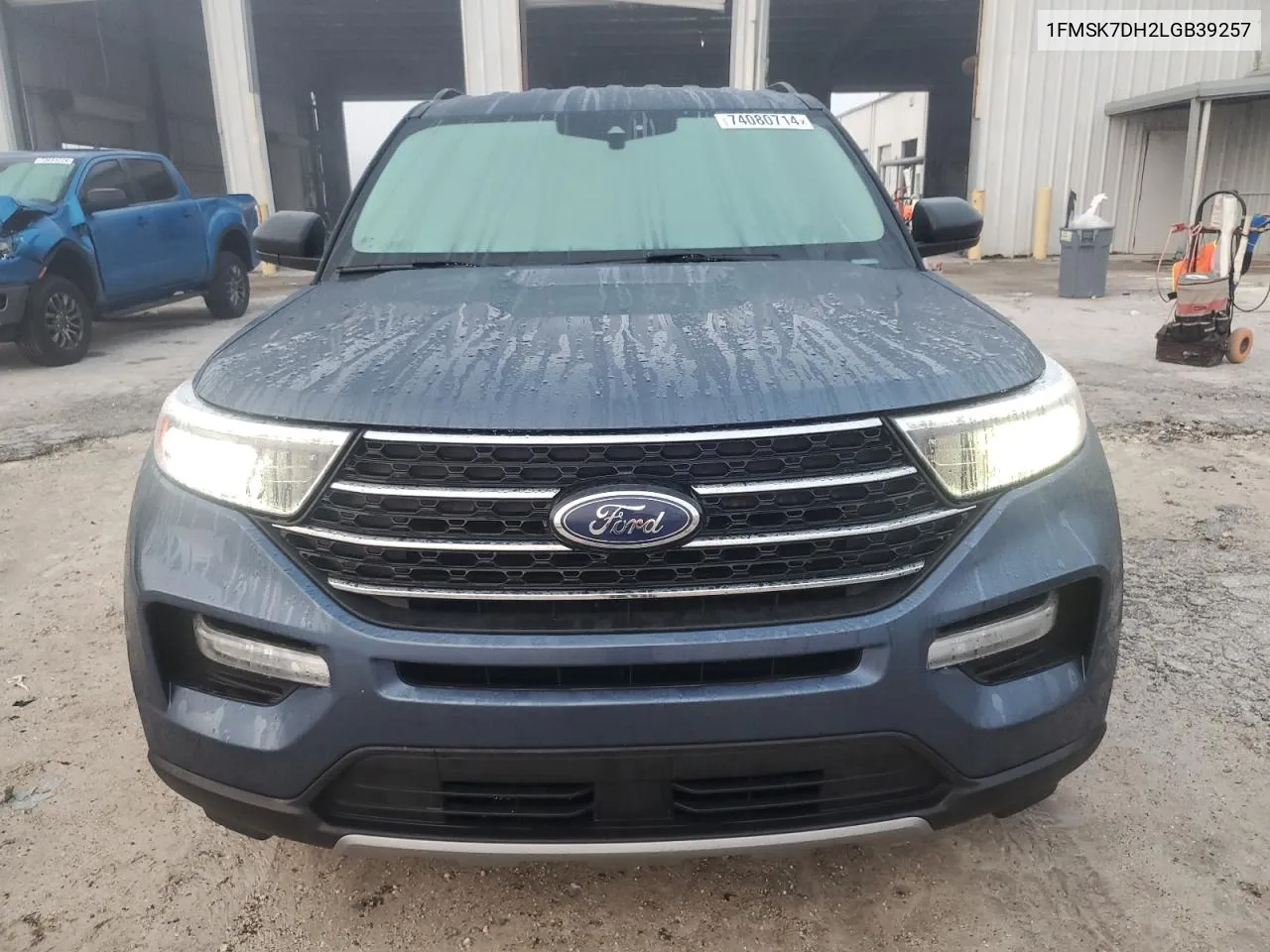 2020 Ford Explorer Xlt VIN: 1FMSK7DH2LGB39257 Lot: 74080714