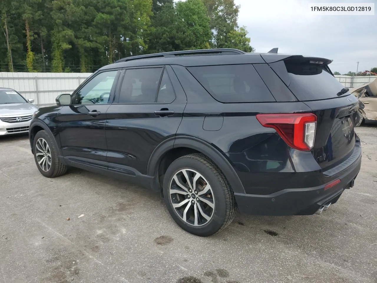 2020 Ford Explorer St VIN: 1FM5K8GC3LGD12819 Lot: 74227294