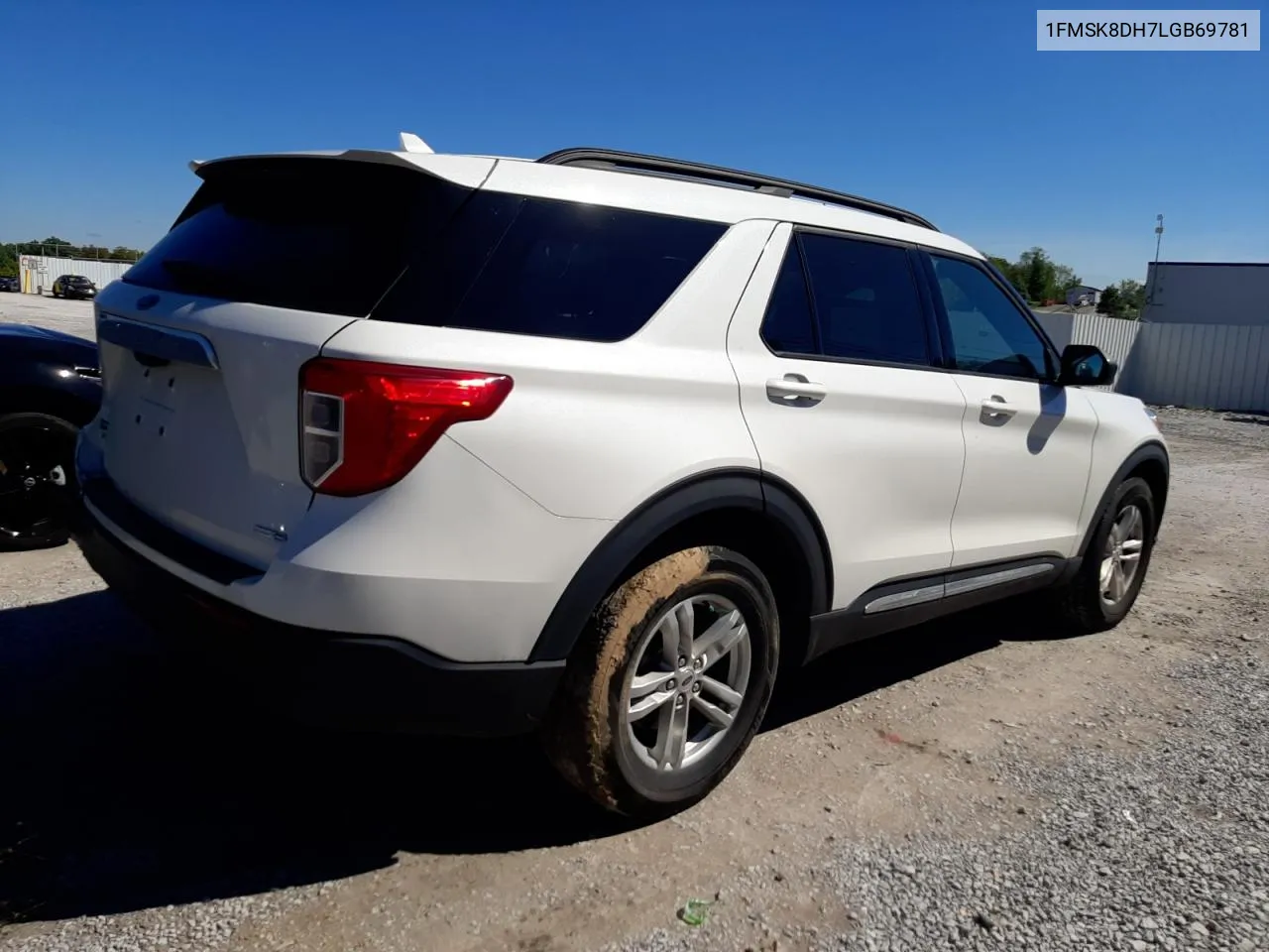 2020 Ford Explorer Xlt VIN: 1FMSK8DH7LGB69781 Lot: 74240764