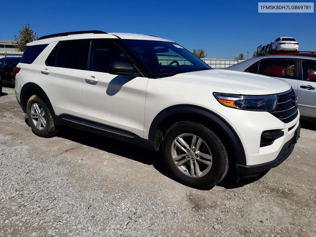 2020 Ford Explorer Xlt VIN: 1FMSK8DH7LGB69781 Lot: 74240764