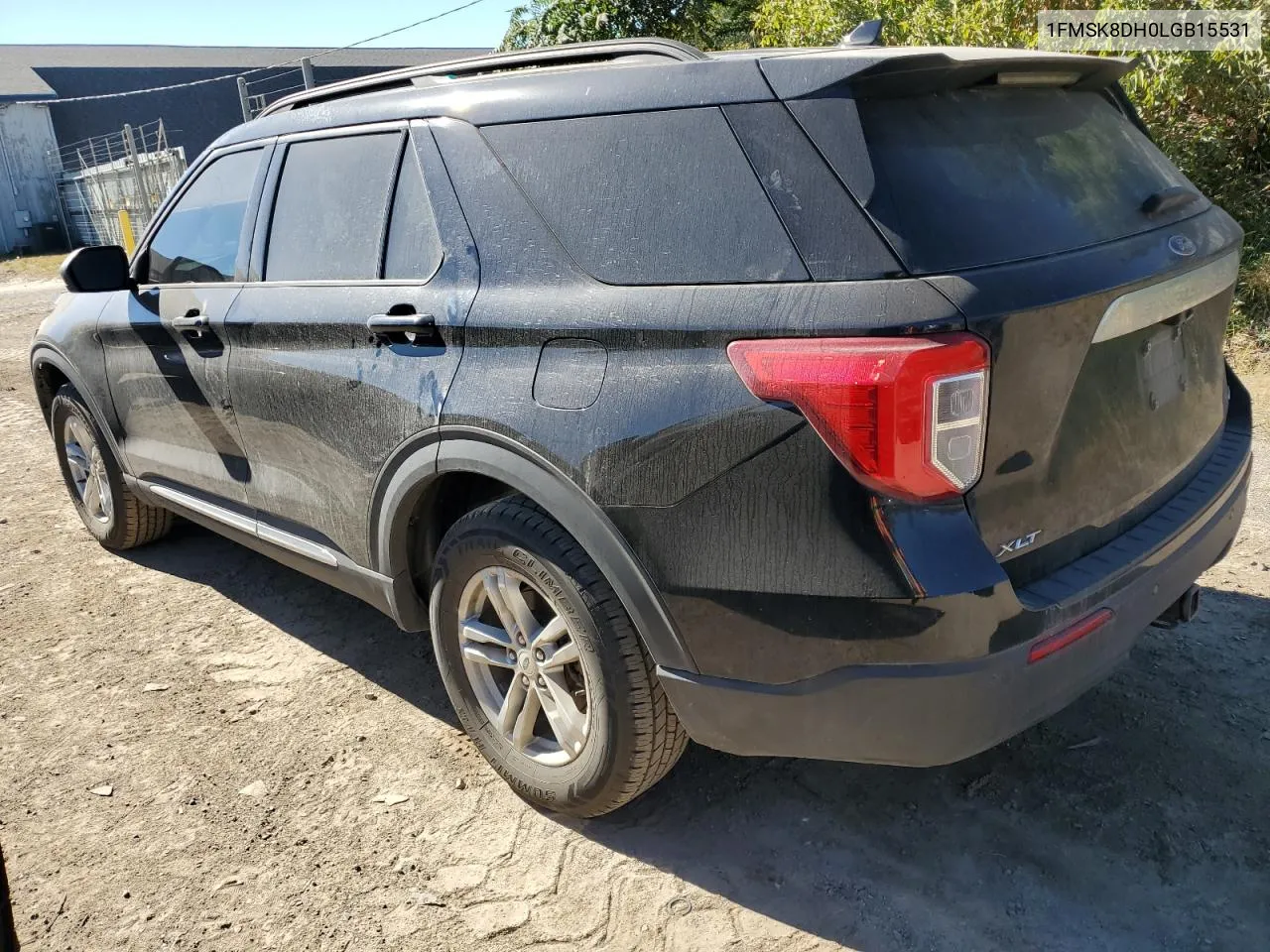 2020 Ford Explorer Xlt VIN: 1FMSK8DH0LGB15531 Lot: 74421194