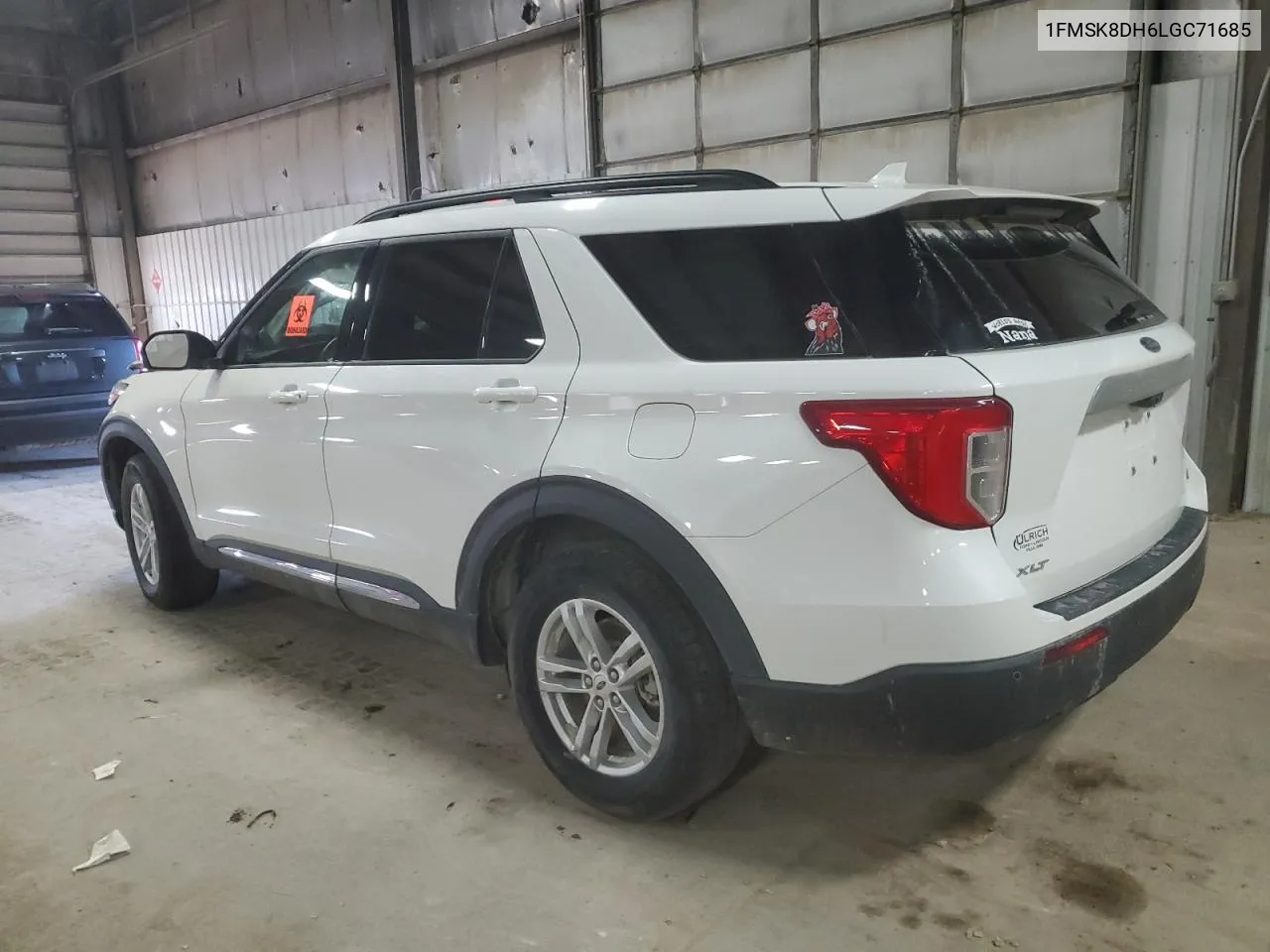 2020 Ford Explorer Xlt VIN: 1FMSK8DH6LGC71685 Lot: 74493284