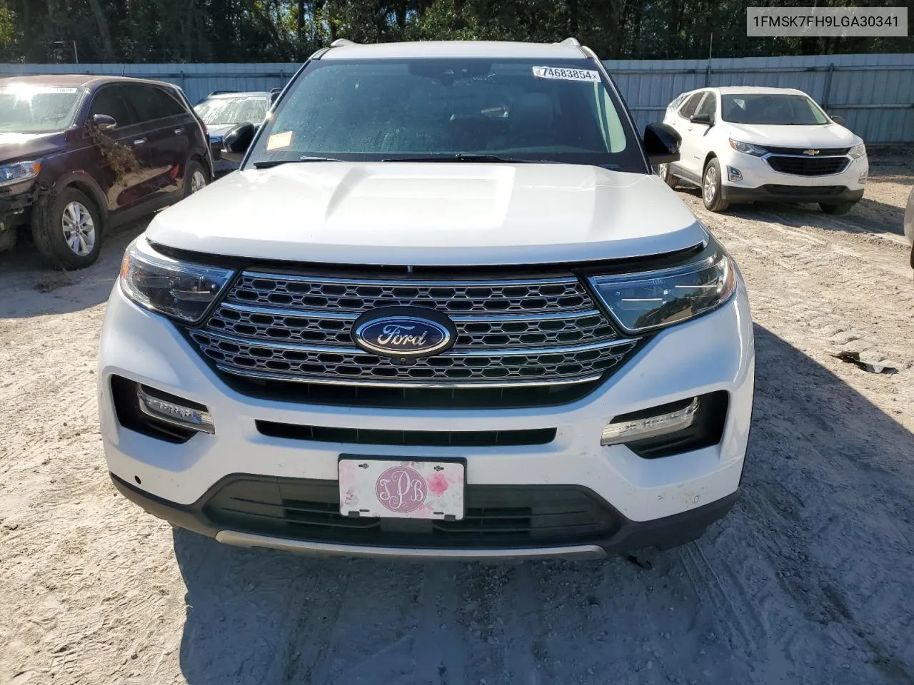 2020 Ford Explorer Limited VIN: 1FMSK7FH9LGA30341 Lot: 74683854