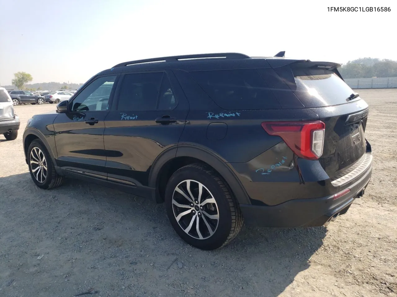 2020 Ford Explorer St VIN: 1FM5K8GC1LGB16586 Lot: 74739444