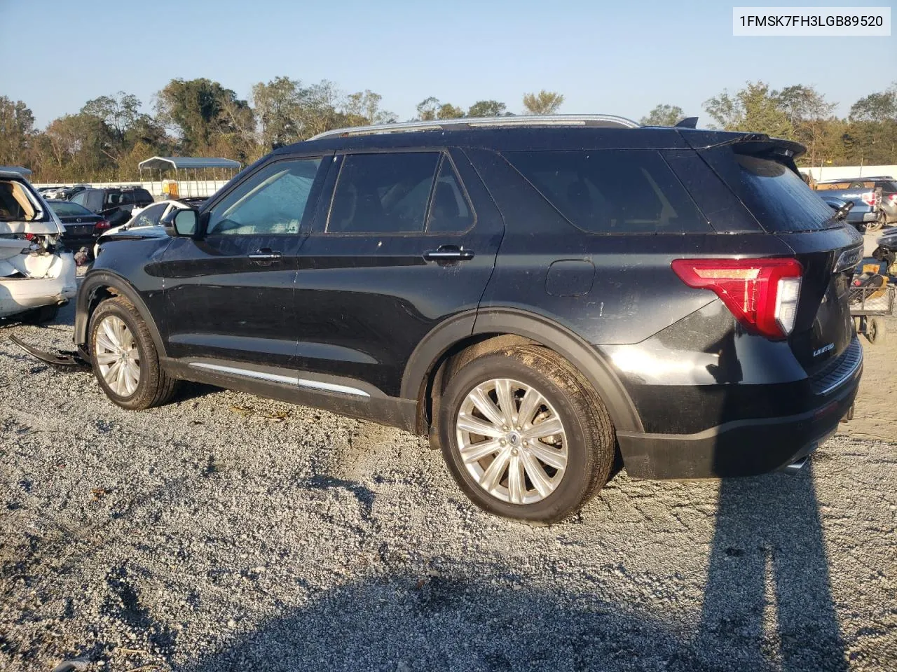 2020 Ford Explorer Limited VIN: 1FMSK7FH3LGB89520 Lot: 75079954