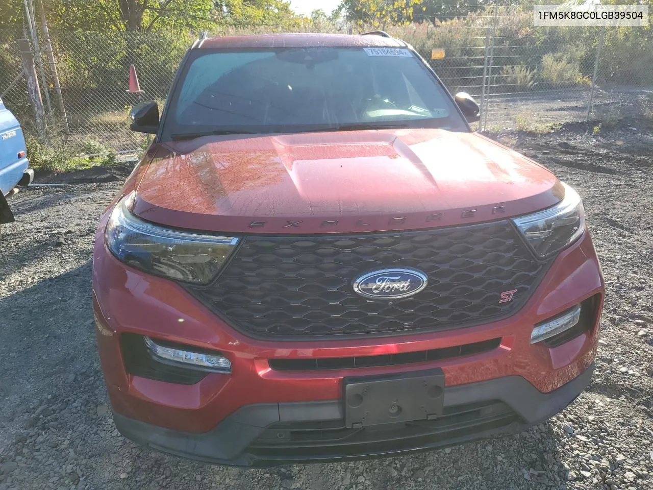 2020 Ford Explorer St VIN: 1FM5K8GC0LGB39504 Lot: 75184694