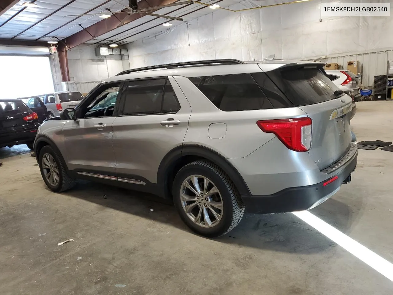 2020 Ford Explorer Xlt VIN: 1FMSK8DH2LGB02540 Lot: 75239414