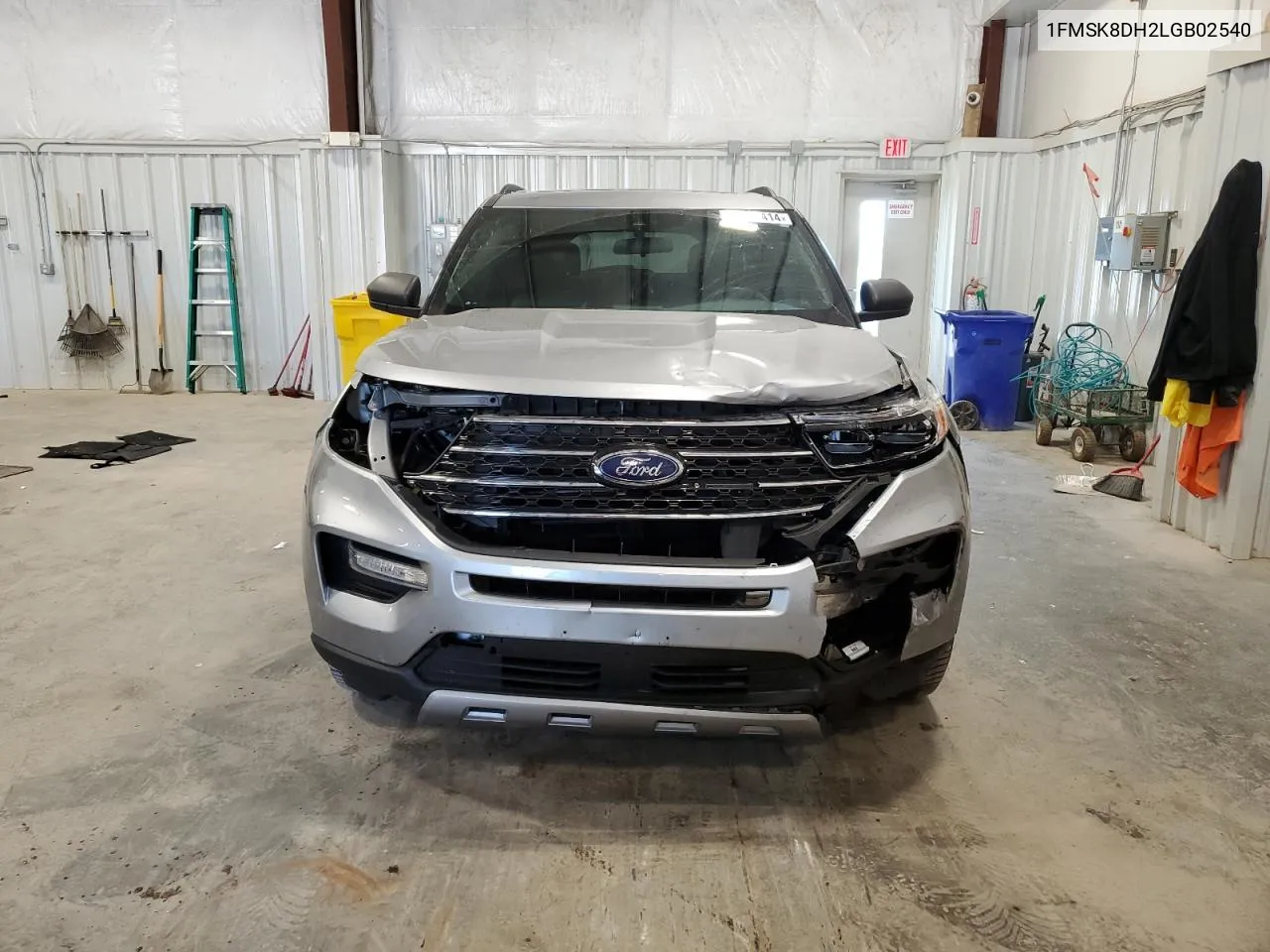 2020 Ford Explorer Xlt VIN: 1FMSK8DH2LGB02540 Lot: 75239414