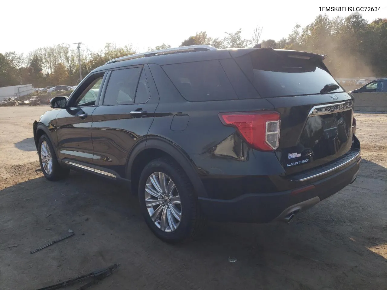 2020 Ford Explorer Limited VIN: 1FMSK8FH9LGC72634 Lot: 75297004