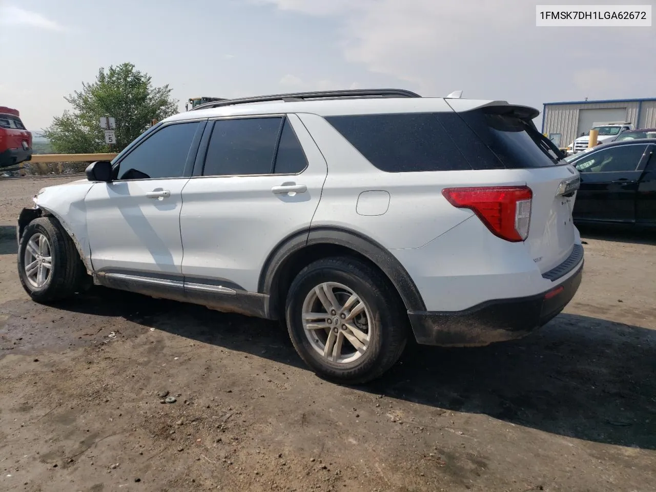 2020 Ford Explorer Xlt VIN: 1FMSK7DH1LGA62672 Lot: 75395364