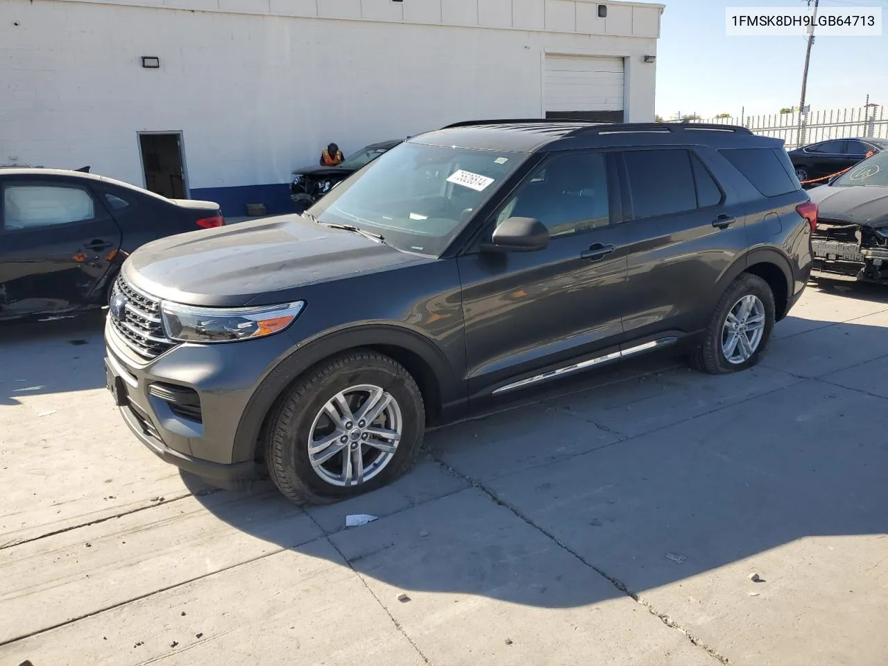 2020 Ford Explorer Xlt VIN: 1FMSK8DH9LGB64713 Lot: 75526514