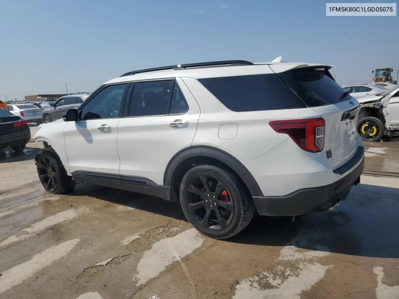 2020 Ford Explorer St VIN: 1FM5K8GC1LGD05075 Lot: 75540794