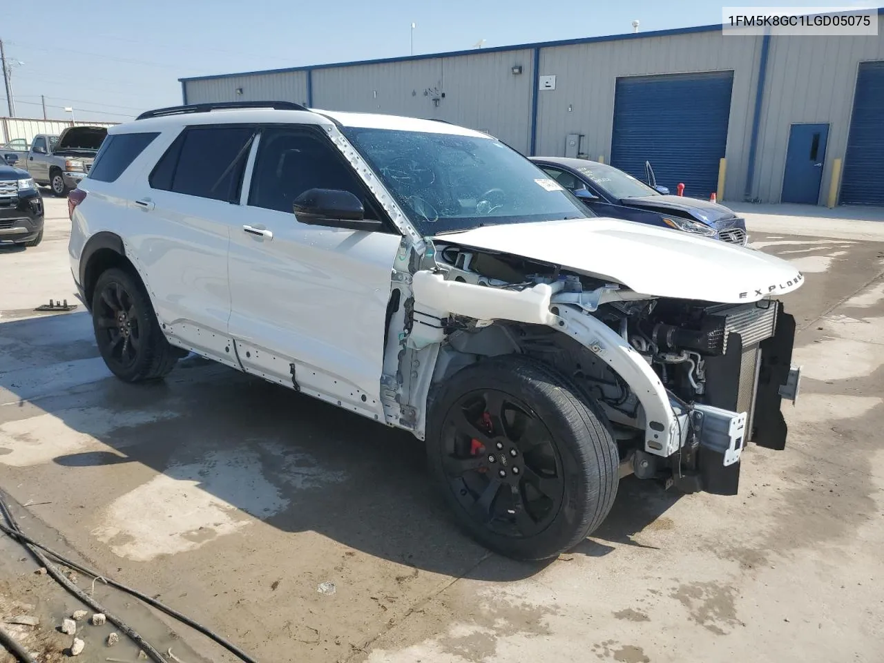 2020 Ford Explorer St VIN: 1FM5K8GC1LGD05075 Lot: 75540794