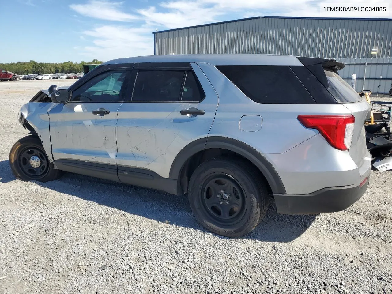 2020 Ford Explorer Police Interceptor VIN: 1FM5K8AB9LGC34885 Lot: 75548834