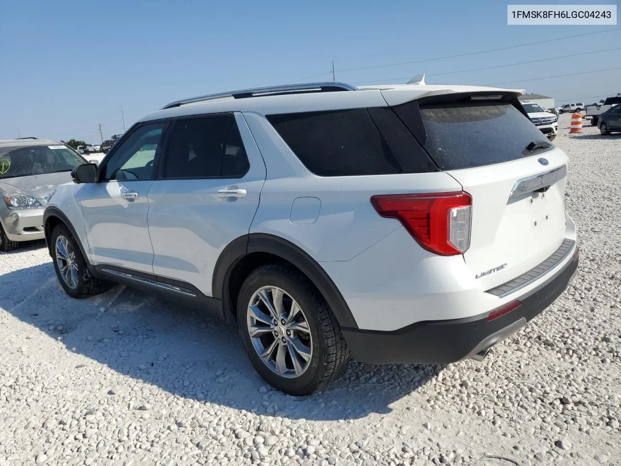 2020 Ford Explorer Limited VIN: 1FMSK8FH6LGC04243 Lot: 75563144