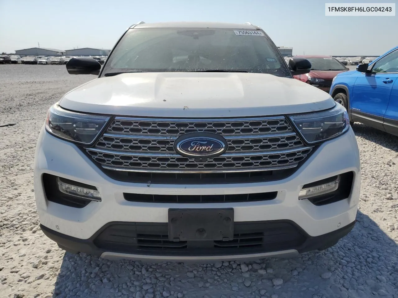 2020 Ford Explorer Limited VIN: 1FMSK8FH6LGC04243 Lot: 75563144