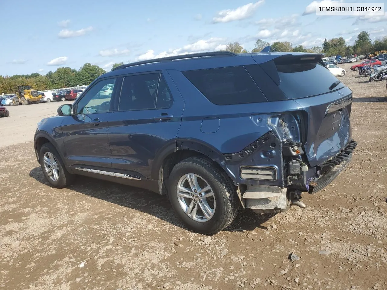 2020 Ford Explorer Xlt VIN: 1FMSK8DH1LGB44942 Lot: 75641224