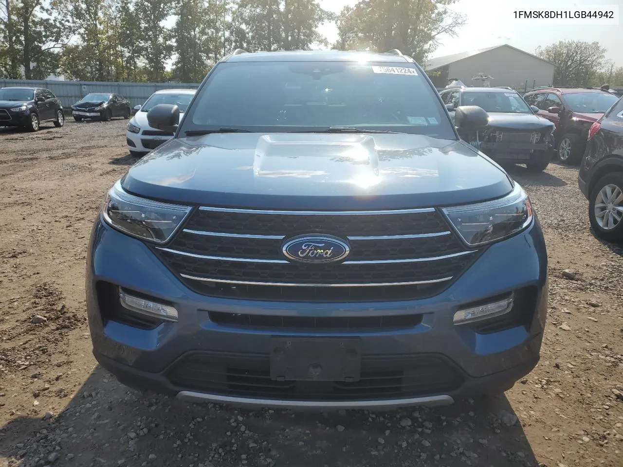 2020 Ford Explorer Xlt VIN: 1FMSK8DH1LGB44942 Lot: 75641224